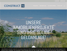 Tablet Screenshot of constructiq.com